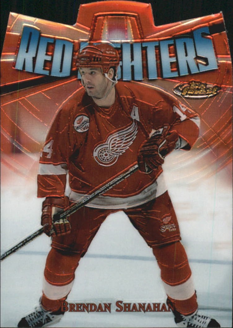 1998-99 Topps Finest Red Lighters #R10 Brendan Shanahan  front