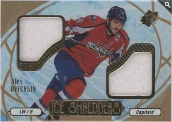 2016-17 SPx  Ice Shredders #IS-AO Alexander Ovechkin  front