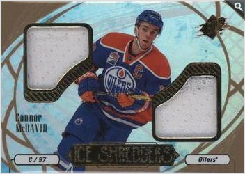 2016-17 SPx  Ice Shredders #IS-CM Connor McDavid  front
