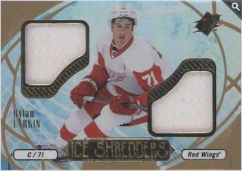 2016-17 SPx  Ice Shredders #IS-DL Dylan Larkin  front
