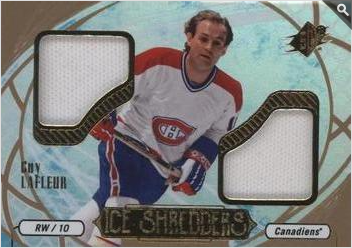 2016-17 SPx  Ice Shredders #IS-GL Guy Lafleur  front