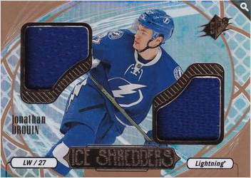 2016-17 SPx  Ice Shredders #IS-JD Jonathan Drouin  front