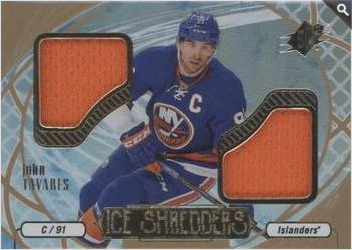 2016-17 SPx  Ice Shredders #IS-JT John Tavares  front