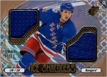 2016-17 SPx  Ice Shredders #IS-JV Jimmy Vesey  front