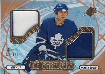 2016-17 SPx  Ice Shredders #IS-MG Mike Gartner  front