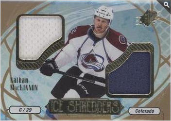 2016-17 SPx  Ice Shredders #IS-NM Nathan MacKinnon  front