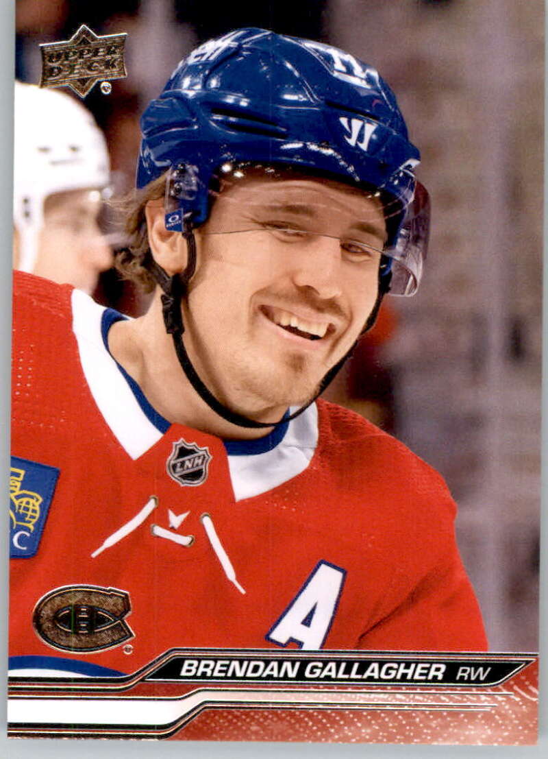 2023-24 Upper Deck #348 Brendan Gallagher  front