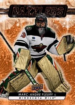 2023-24 Upper Deck  Dazzlers Orange #DZ-11 Marc-Andre Fleury  front