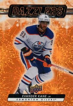 2023-24 Upper Deck  Dazzlers Orange #DZ-15 Evander Kane  front
