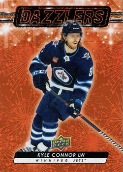 2023-24 Upper Deck  Dazzlers Orange #DZ-80 Kyle Connor  front