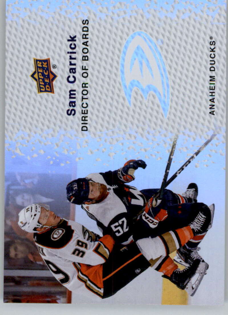 2023-24 Upper Deck  Director of Boards #DB-3 Sam Carrick  front