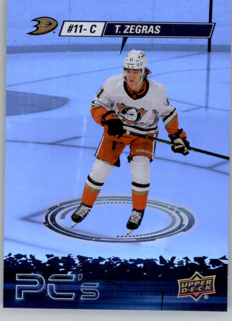2023-24 Upper Deck  PC's #PC-10 Trevor Zegras  front