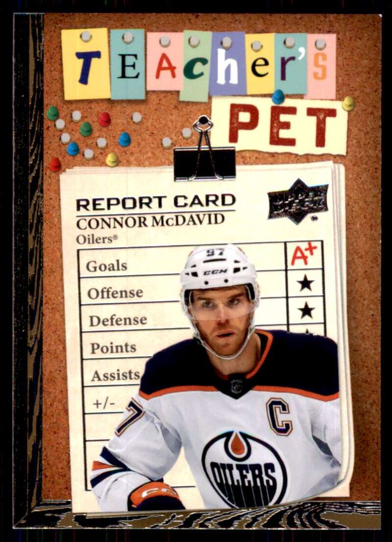 2023-24 Upper Deck  Teachers Pet #TP-24 Connor McDavid  front