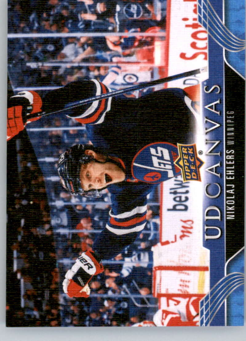 2023-24 Upper Deck  UD Canvas #C88 Nikolaj Ehlers  front