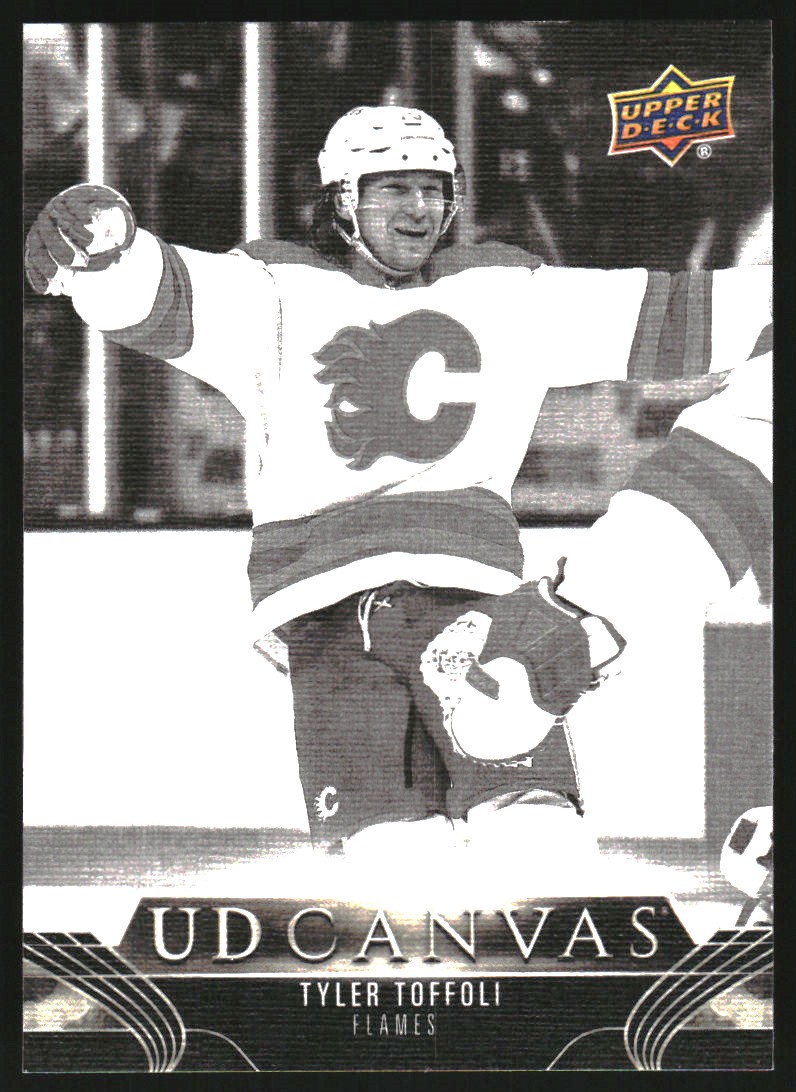 2023-24 Upper Deck  UD Canvas Black and White #C11 Tyler Toffoli  front