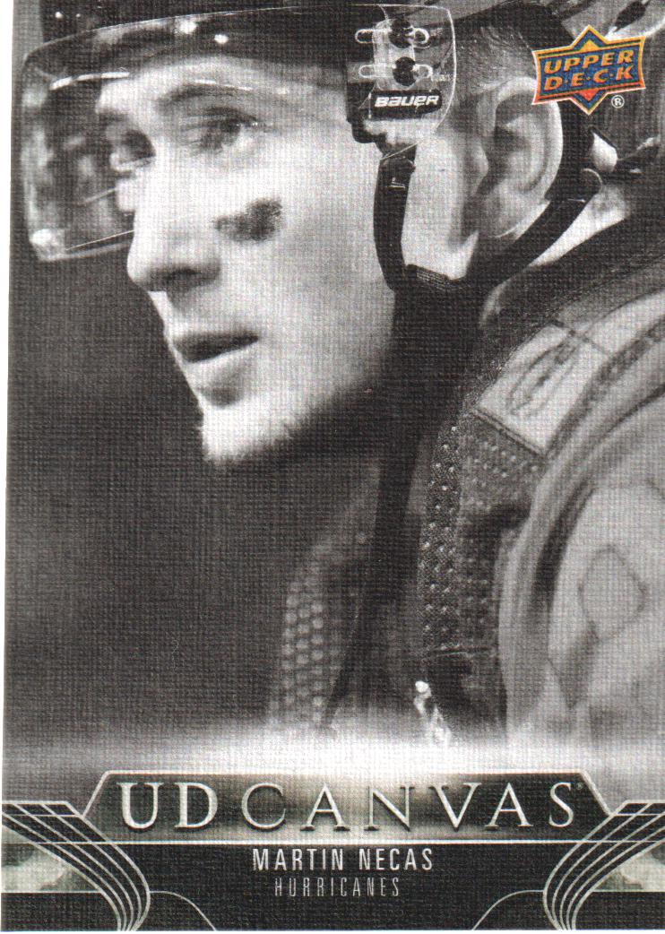 2023-24 Upper Deck  UD Canvas Black and White #C14 Martin Necas  front